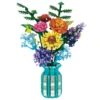 Free-Tribe-Botanical-Collection-Art-and-Craft-The-Words-Of-Azure-Flowers-1853PCS-block-toys