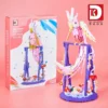 DK-Creator-Animal-Parrot-Flower-Frame-630-PCS-block-toys-5