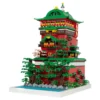 J-AREA-Creator-Movie-Spirited-Away-Soup-House-4208PCS-block-toys-Miniature-building-blocks-1