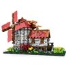 Reobrix-Creator-Building-European-Century-Windmills-Town-2296-PCS-block-toys-3