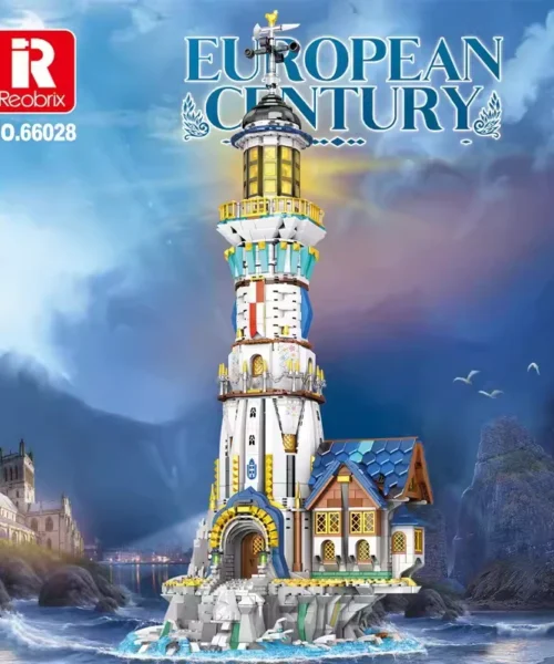Reobrix-Creator-Buildings-European-Century-Lighthouse-3228-PCS-block-toys-1