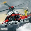 11-Set-Technic-Vehicl-Airbus-H175-Rescue-Helicopter-2001PCS-building-block-toys-2