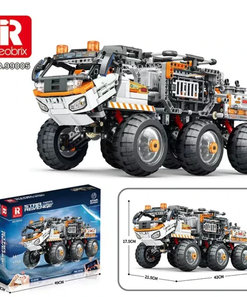 Reobrix Technic Space Star Revenge Transporter 1756PCS Building Block Toys 2